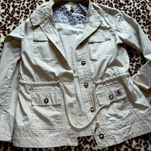 Carhartt fall jacket. Lightweight w/ Pockets. NO HOOD. Size L. Lightly worn.